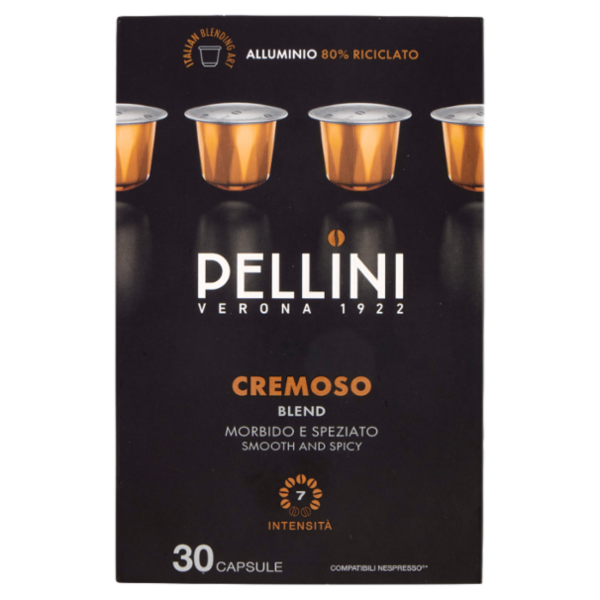 Pellini Cremoso Compatibili Nespresso* 30 Capsule 165 g
