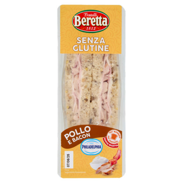 Fratelli Beretta Senza Glutine Pollo e Bacon 150 g