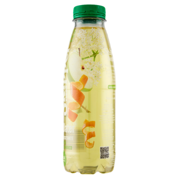 Zuegg Skipper SkipWater Bevanda Dissetante di Mela e Fiori di Sambuco 500 ml