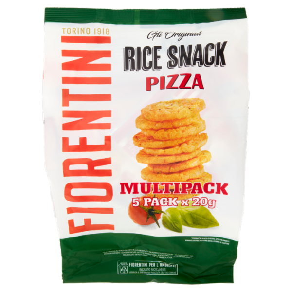 Fiorentini gli Originali Rice Snack Pizza 5 x 20 g
