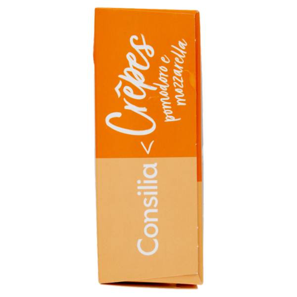 Consilia Crêpes Surgelate Mozzarella e Pomodoro 4 pezzi 250 g