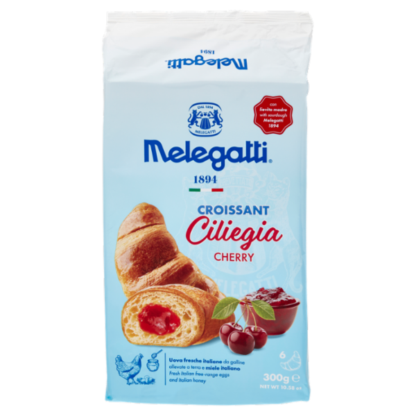 Melegatti 1894 Croissant Ciliegia 6 x 50 g