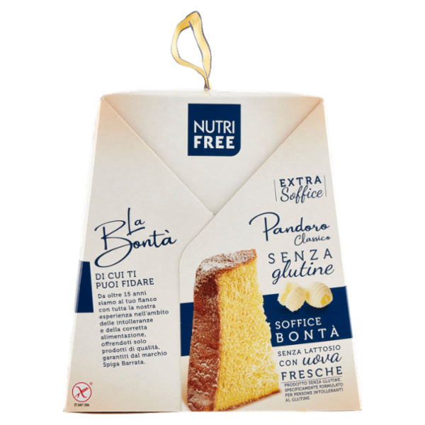 Nutrifree Pandoro Classico Senza glutine Senza Lattosio 600 g