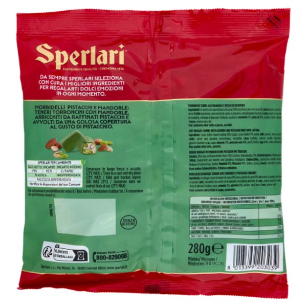 Sperlari Morbidelli Pistacchi e Mandorle 280 g
