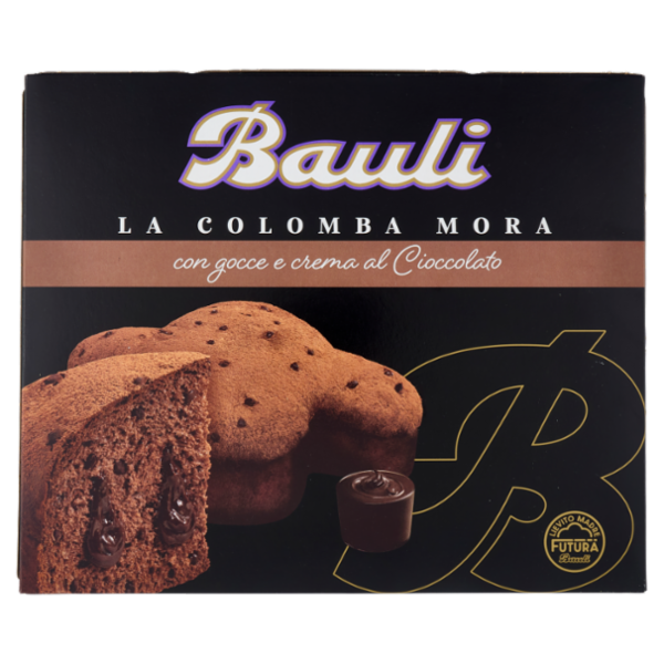 Bauli la Colomba Mora con gocce e crema al Cioccolato 600 g