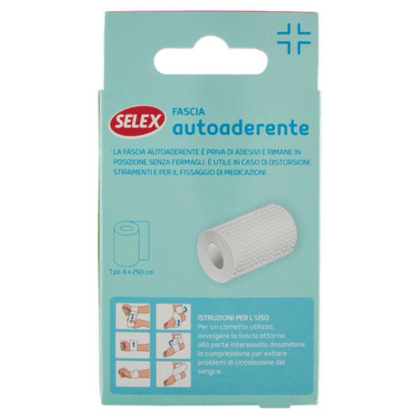 Selex Fascia Autoaderente 6x250 cm