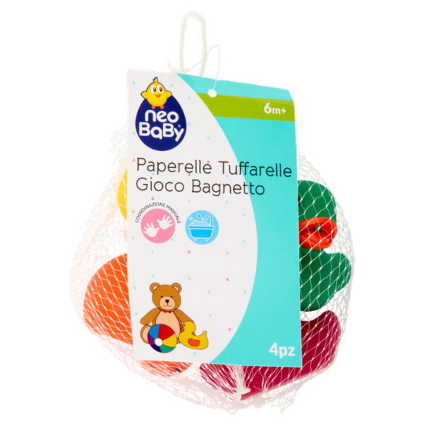 neo Baby Paperelle Tuffarelle Gioco Bagnetto 6m+