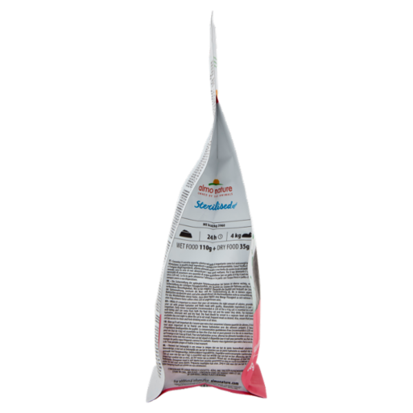 almo nature Sterilised Adult Cat con Salmone Fresco 400 g