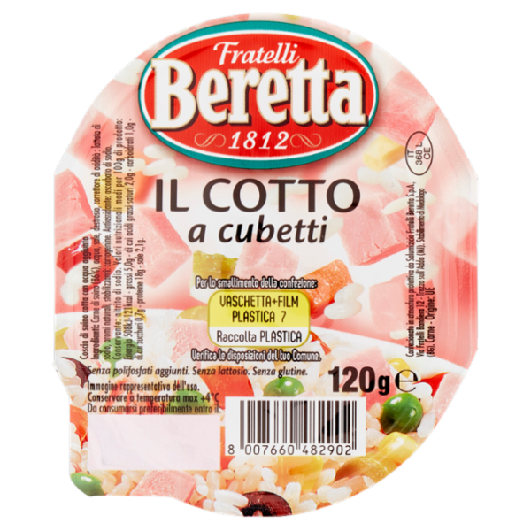 Fratelli Beretta il Cotto a cubetti 120 g