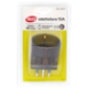 Selex Adattatore Semplice Spina 10A + 1 Presa Tedesca Trasparente