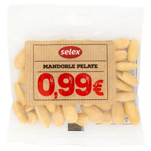 Selex Frutta Secca Mandorle Pelate 40 g