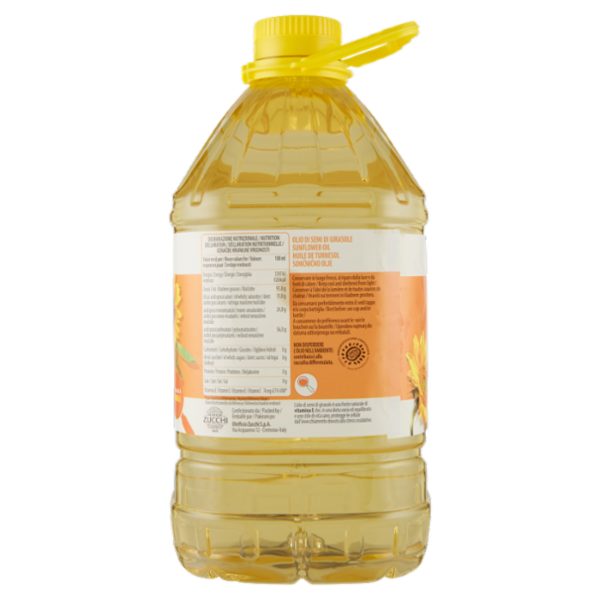 Zeta Olio di Semi di Girasole 5 L