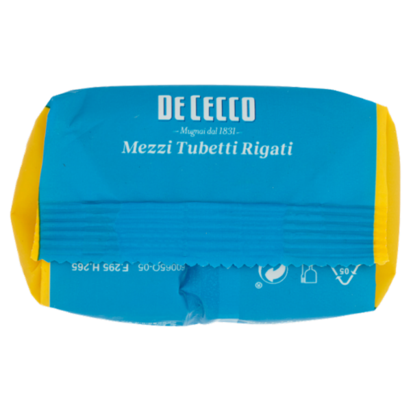 De Cecco Mezzi Tubetti Rigati n°65 500 g