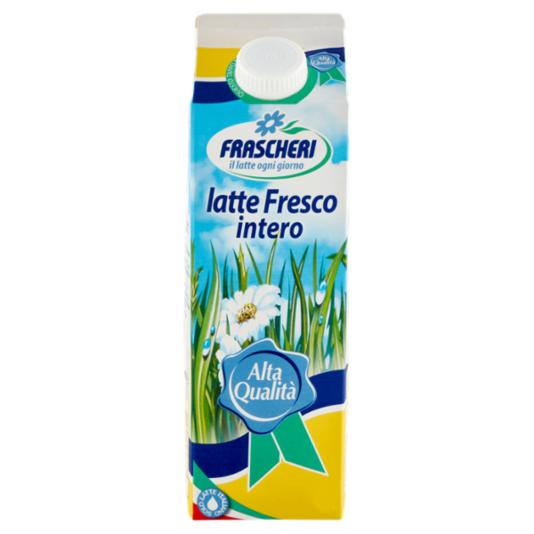 Frascheri latte Fresco intero Alta Qualità 1000 ml