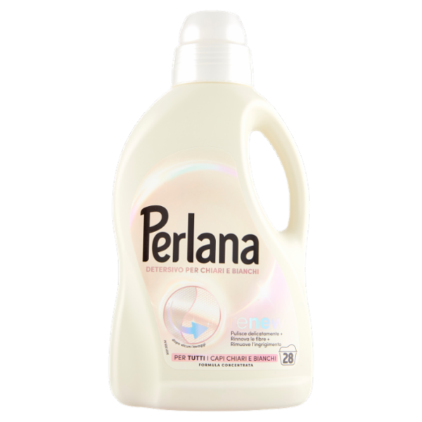 PERLANA Detersivo per Chiari e Bianchi 28 Lavaggi 1.400 mL