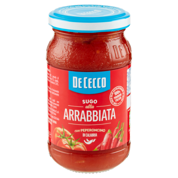 De Cecco Sugo alla Arrabbiata con Peperoncino di Calabria 200 g