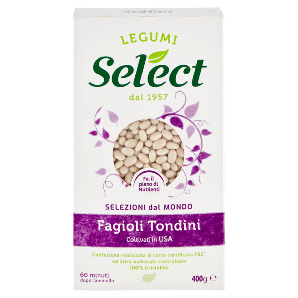 Select Selezioni dal Mondo Fagioli Tondini 400 g