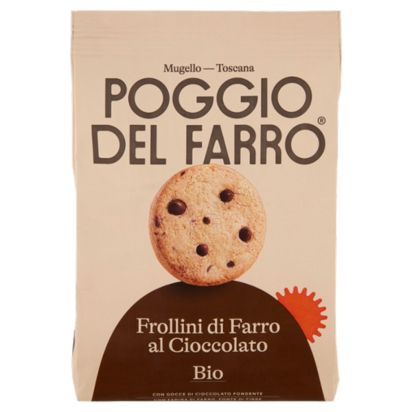 Poggio del Farro Frollini di Farro al Cioccolato Bio 250 g