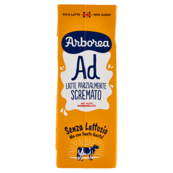 Arborea Ad Latte Parzialmente Scremato ad Alta Digeribilità Senza Lattosio 1000 ml