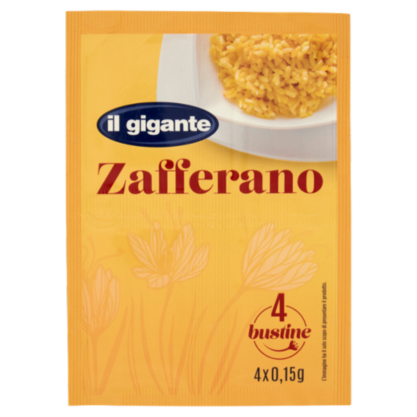 IL GIGANTE Zafferano 4 x 0,15 g