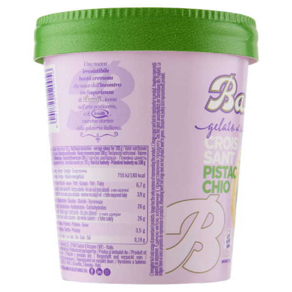 Bauli gelato al sapore di Croissant Pistacchio 275 g