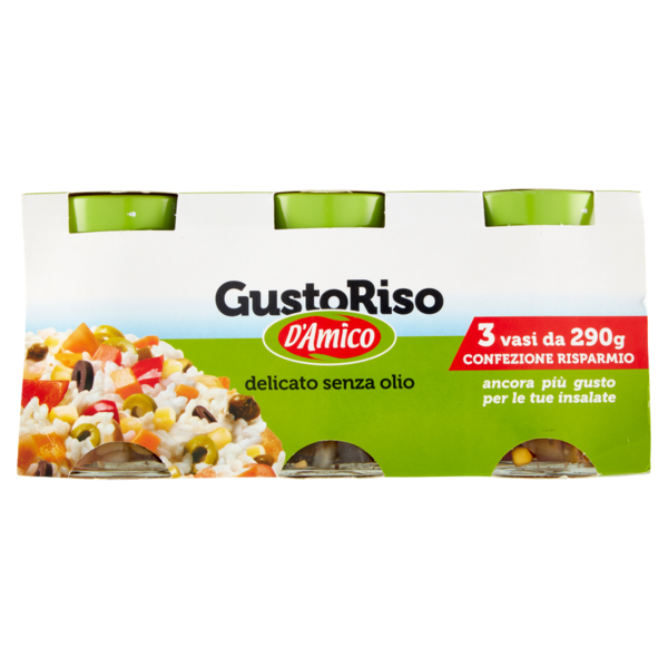 D'Amico GustoRiso delicato senza olio 3 x 290 g