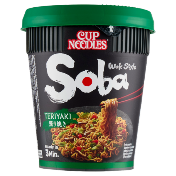 Nissin Cup Noodles Soba Wok Style Teriyaki 90 g