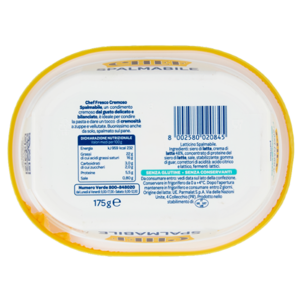 Chef Fresco Cremoso Spalmabile 175 g
