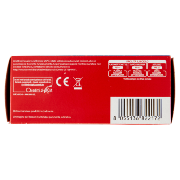 VAPE 2 Elettroemanatori Liquido Classic + 2 Ricariche da 15 ml