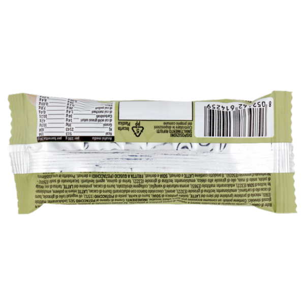 KE Bakery Barretta Proteica Ripiena al cioccolato bianco e ripieno pistacchio 30 g