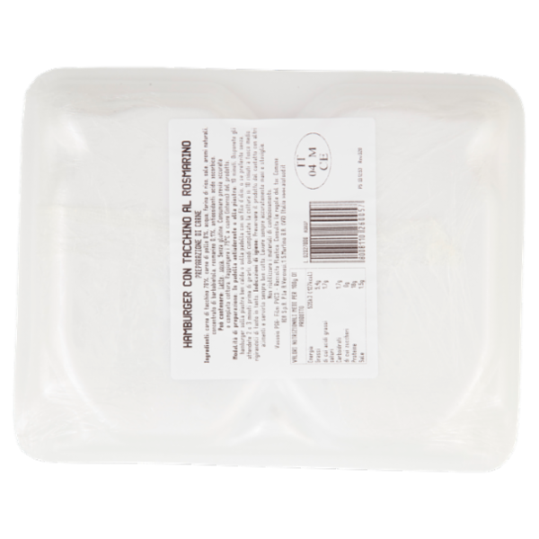 Aia Classico Hamburger con Tacchino al Rosmarino 0,200 kg