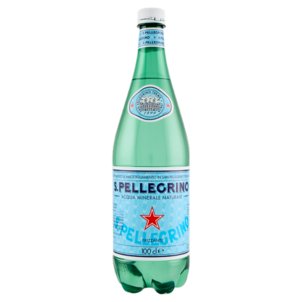S.PELLEGRINO, Acqua Minerale Frizzante, Pet - 1L