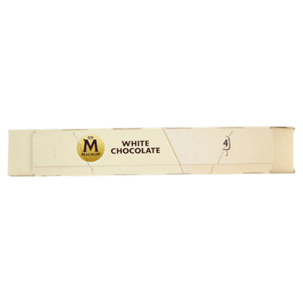 Magnum White Chocolate 4 gelati 294 g