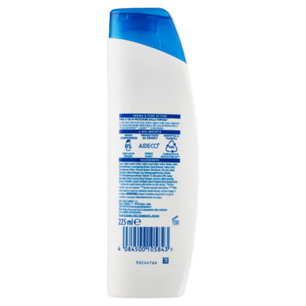 Head & Shoulders Shampoo Antiforfora + Balsamo 2in1 Anticaduta 3 Action Formula 225 ml