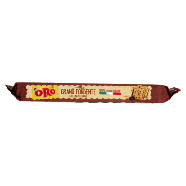 Oro Saiwa Grano Fondente - frollini integrali con gocce di cioccolato fondente - 300g