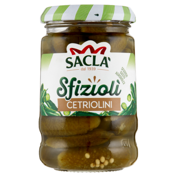 Saclà Sfiziolì Cetriolini 190 g