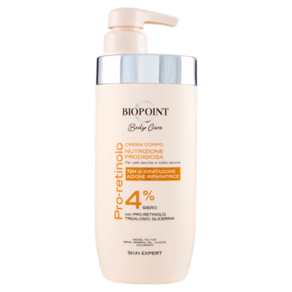 Biopoint Body Care Pro-retinolo Crema Corpo Nutrizione Prodigiosa 500 ml