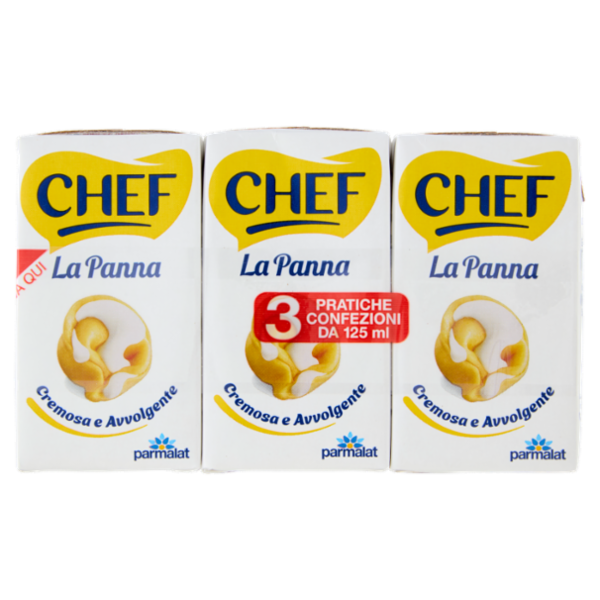 Chef la Panna 3 x 125 ml