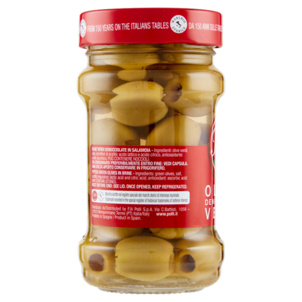Polli Olive Denocciolate Verdi 195 g