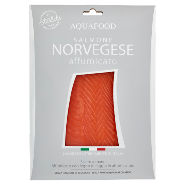 Aqua Food Salmone Norvegese affumicato 100 g