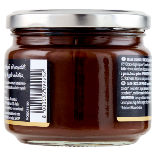 Witor's crema spalmabile Fondente 200 g