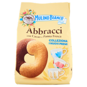Mulino Bianco Abbracci Biscotti Con Cacao e Panna Fresca 350g