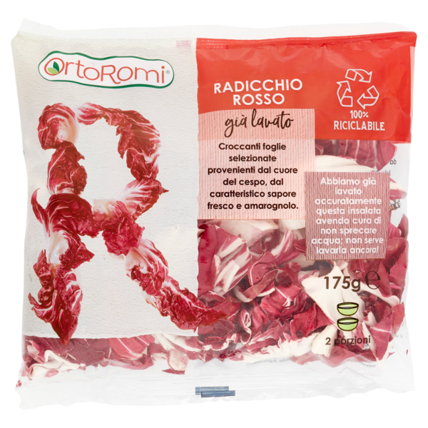 OrtoRomi Radicchio Rosso 175 g