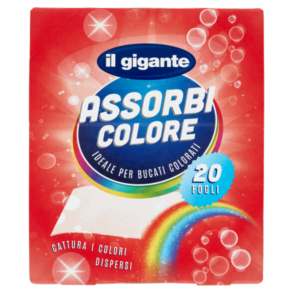 IL GIGANTE Assorbi Colore Fogli 20 pz