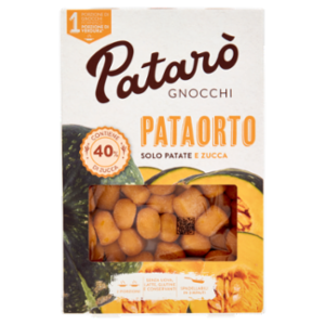 Patarò Gnocchi Pataorto Solo Patate e Zucca 400 g