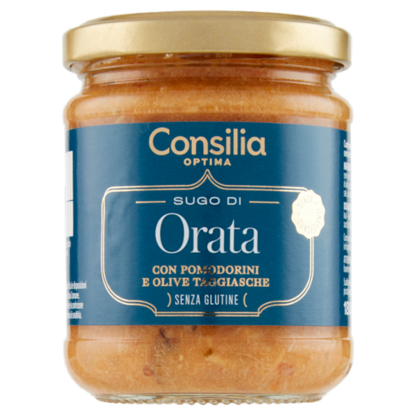 Consilia Optima Sugo di Orata con Pomodorini e Olive Taggiasche 180 g