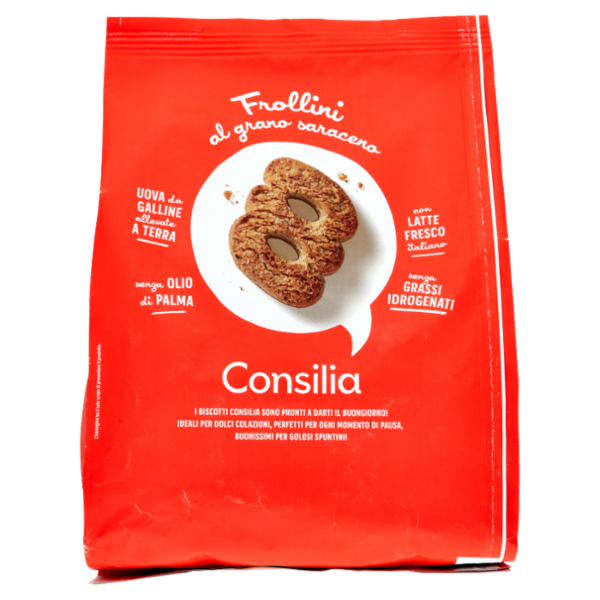 Consilia Frollini con Zucchero di Canna e Grano Saraceno 700 g