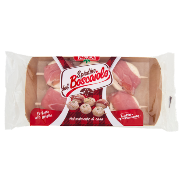 Caseificio Longo Spiedino del Boscaiolo con speck 0,195 Kg