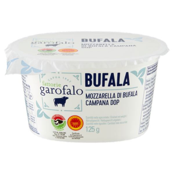 fattorie garofalo Bufala Mozzarella di Bufala Campana DOP 125 g