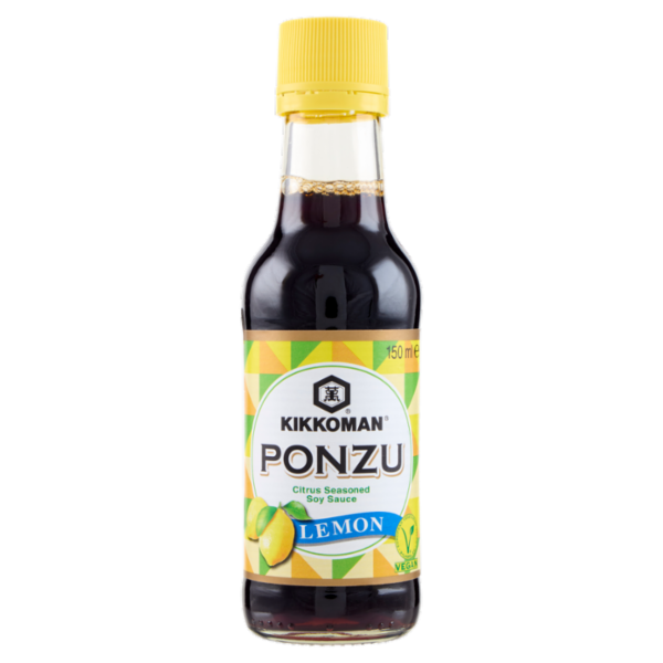 Kikkoman Ponzu Citrus Seasoned Soy Sauce Lemon 150 ml